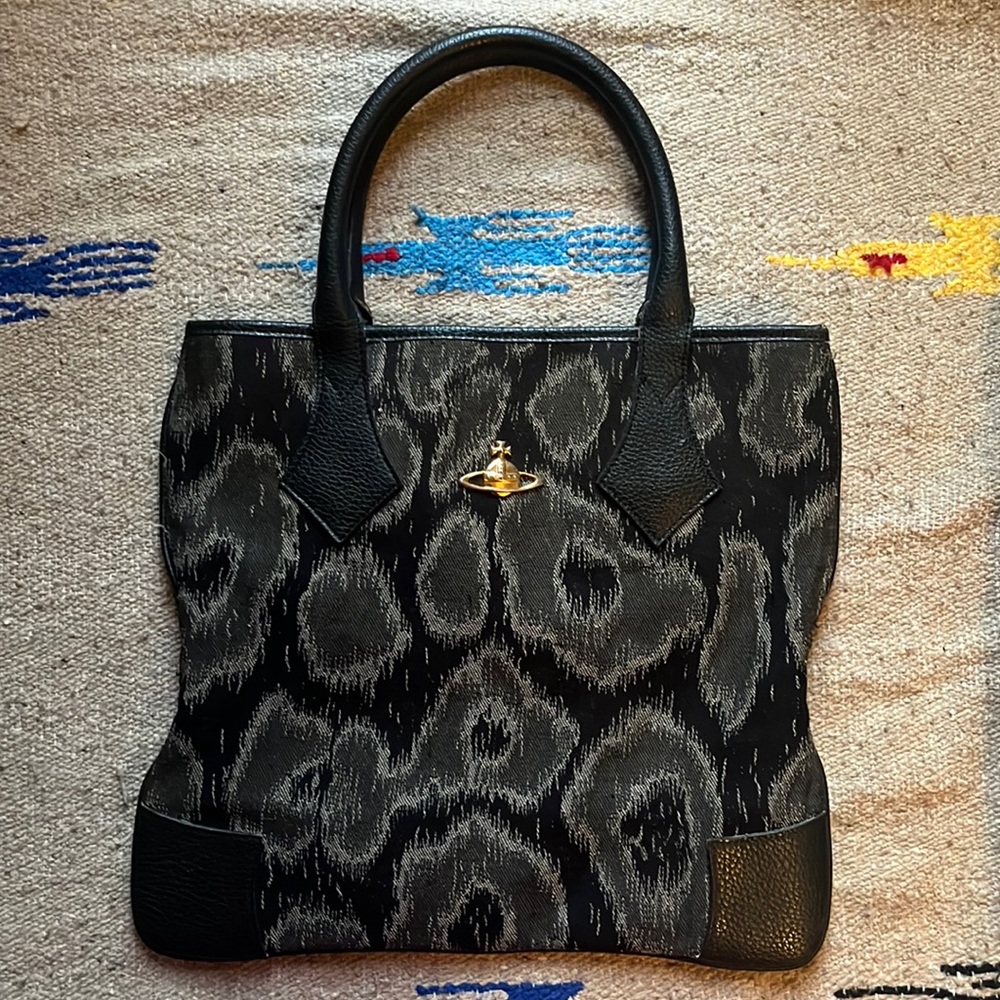 Vintage Y2K era Vivienne Westwood Safari tote